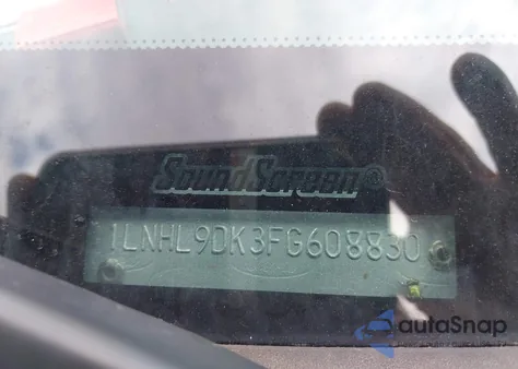 2015 Lincoln Mks z USA, uszkodzony, nr VIN 1LNHL9DK3FG608830